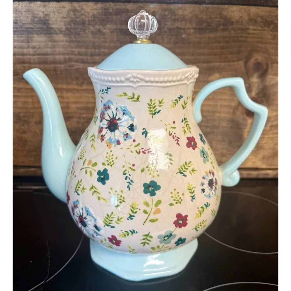 The Pioneer Woman Kari 2.4-Quart Tea Pot /Coffee Pot